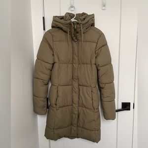 H&M Long Puffer Coat XS